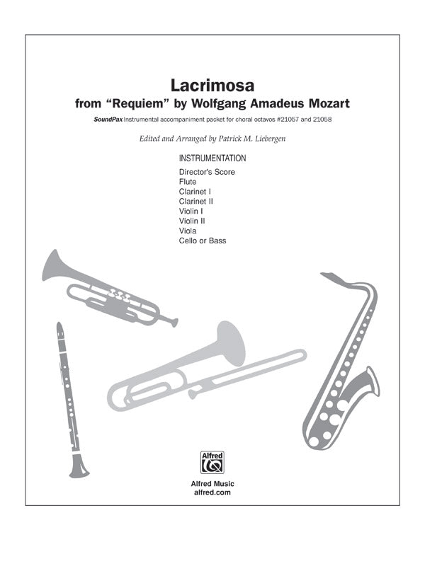 Lacrimosa (from Requiem): Flute Sheet Music Preview