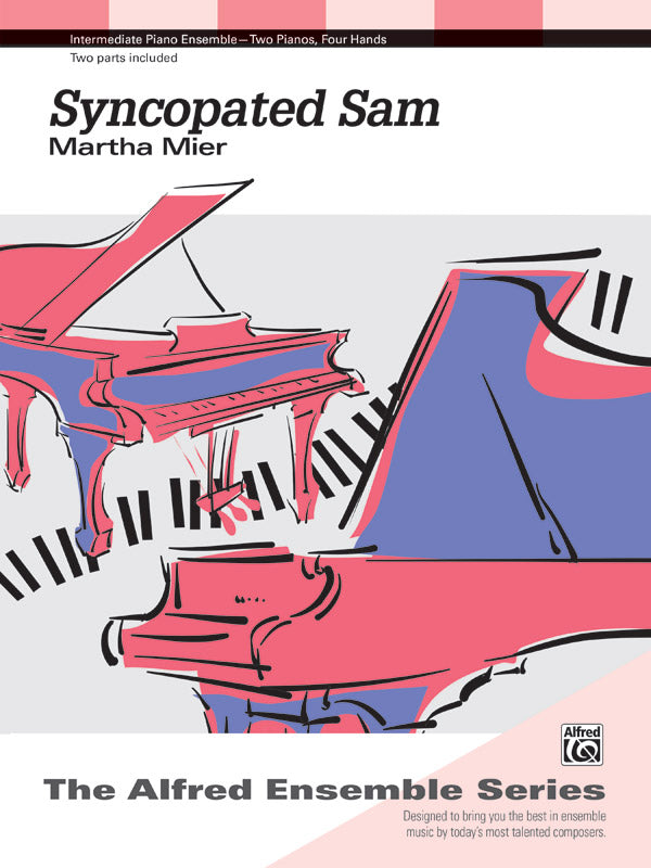 Syncopated Sam - Piano Duo (2 Pianos, 4 Hands) Sheet Music Preview