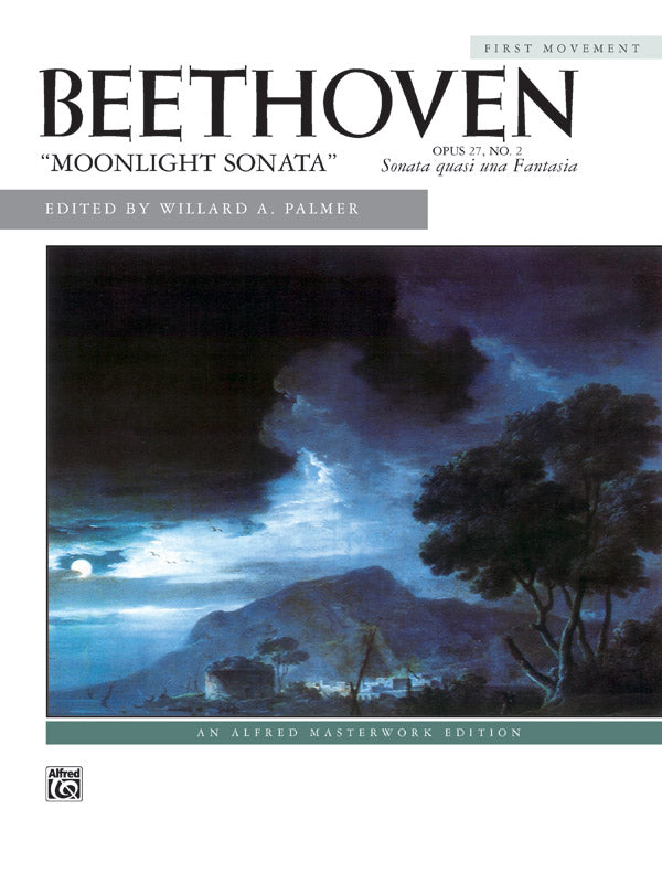 Beethoven: Moonlight Sonata, Opus 27, No. 2 (First Movement) Cover Image