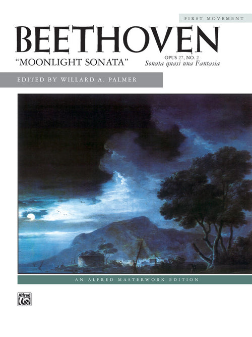 Beethoven: Moonlight Sonata, Opus 27, No. 2 (First Movement) Cover Image