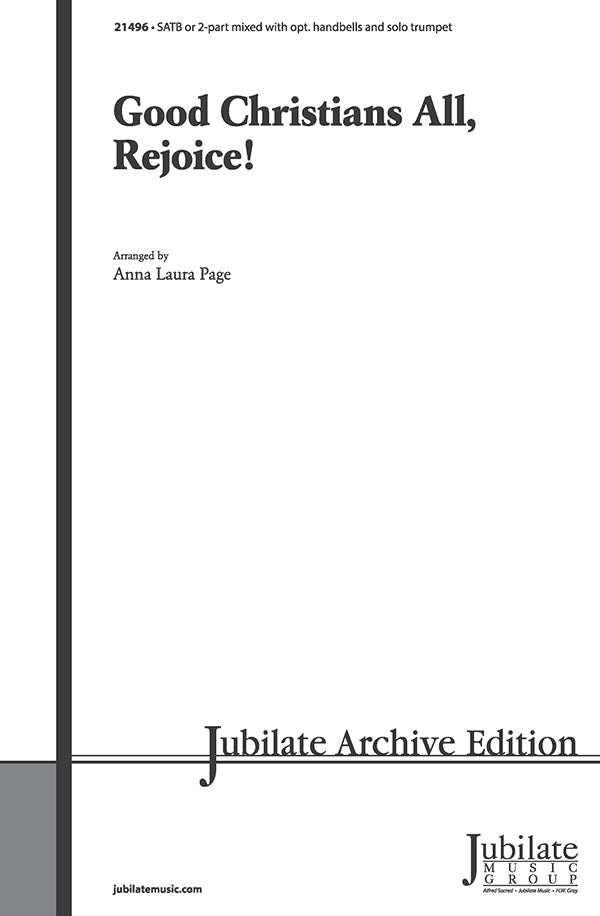 Good Christians All, Rejoice! Cover Image