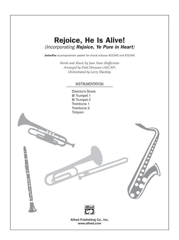 Rejoice, He Is Alive! Cover Image