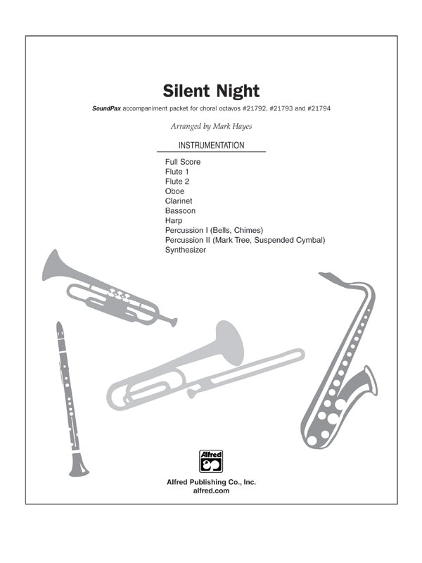 Silent Night: 2nd Flute Sheet Music Preview