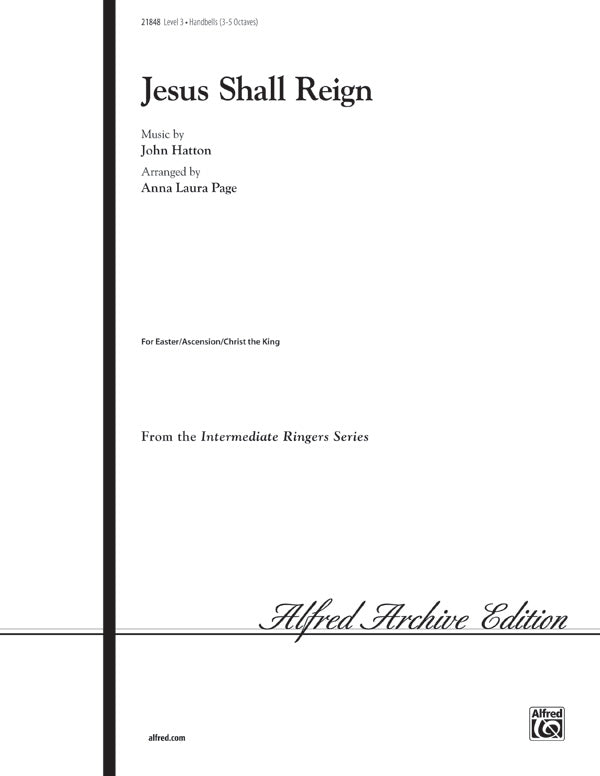 Jesus Shall Reign Cover Image