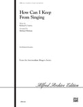 How Can I Keep from Singing Cover Image