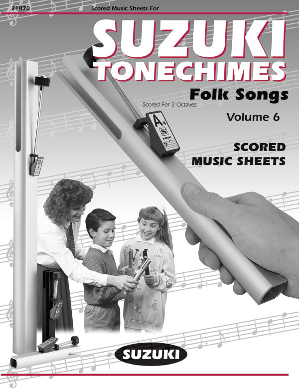 Suzuki Tonechimes, Volume 6: Folk Songs Cover Image