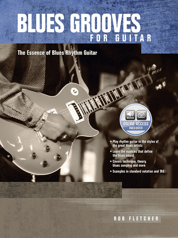 Blues Grooves for Guitar: The Essence of Blues Rhythm Guitar Sheet Music Preview