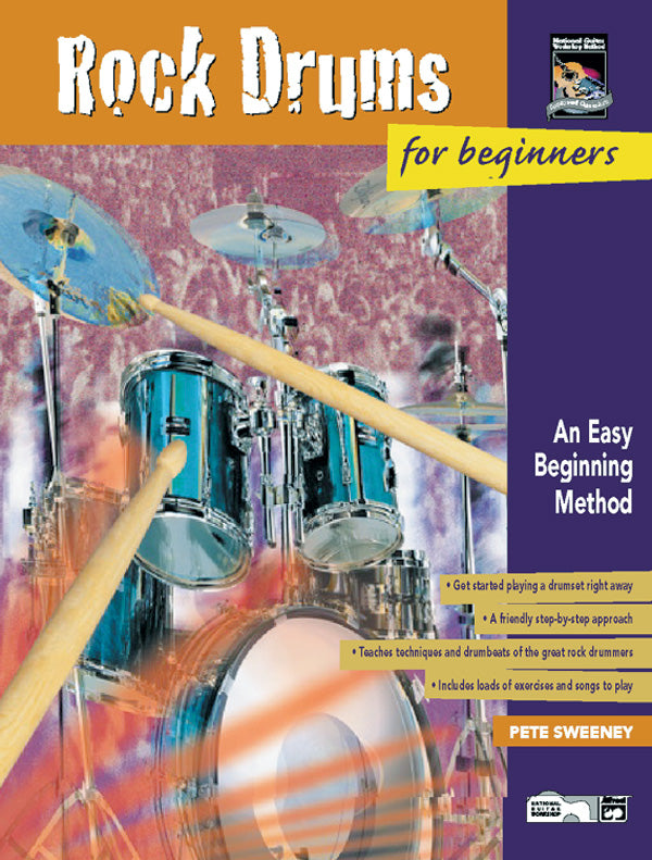 Rock Drums for Beginners, Vols. 1 & 2 Cover Image