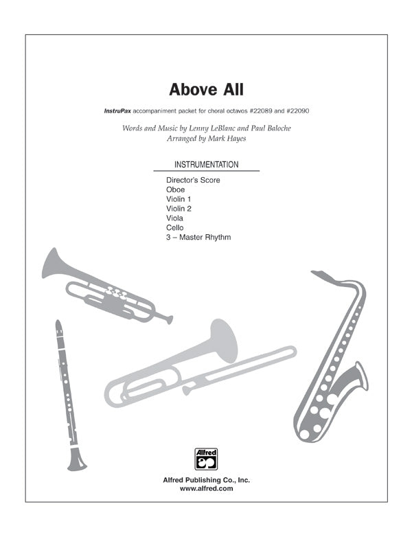 Above All Cover Image