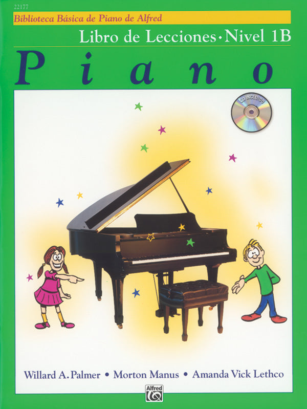 Alfred's Basic Piano Library: Spanish Edition Lesson Book 1B Cover Image