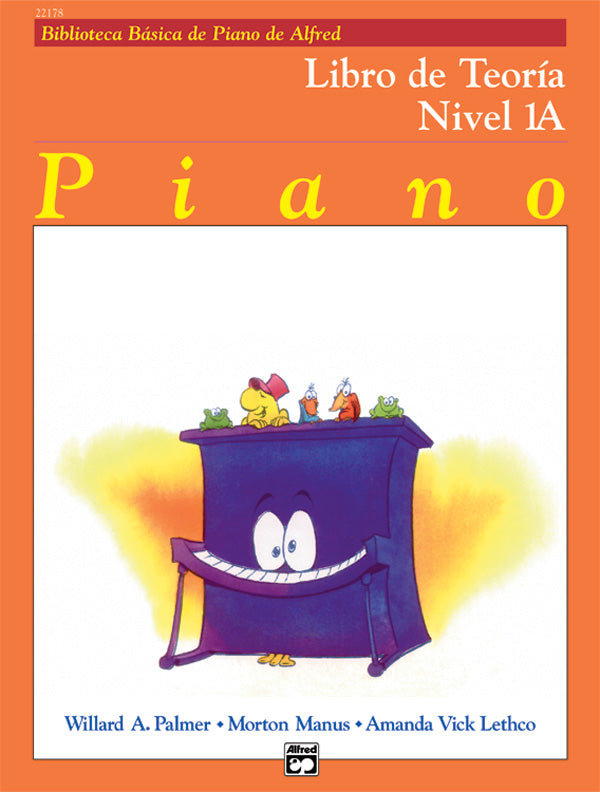 Alfred's Basic Piano Library: Spanish Edition Theory Book 1A Cover Image