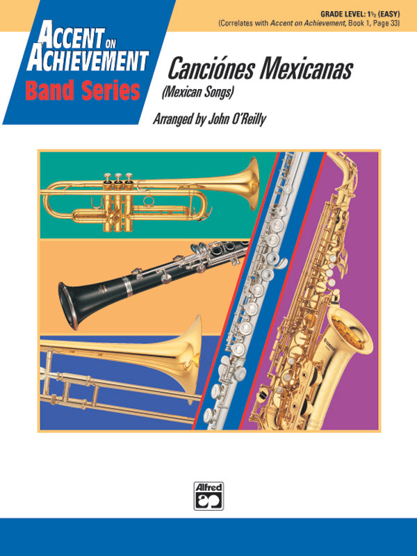 Canciónes Mexicanas: E-flat Alto Clarinet Sheet Music Preview