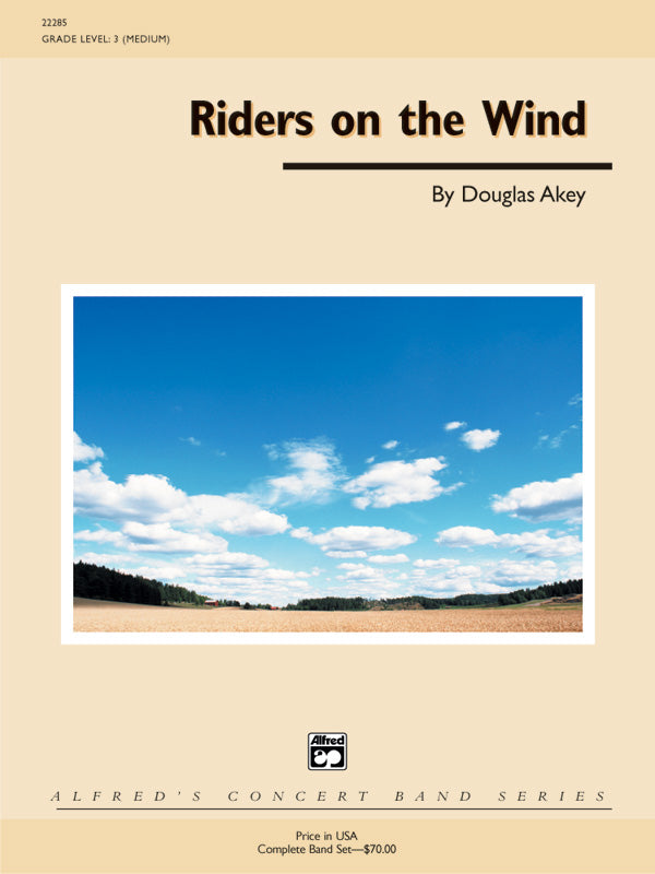 Riders on the Wind: 2nd Percussion Sheet Music Preview