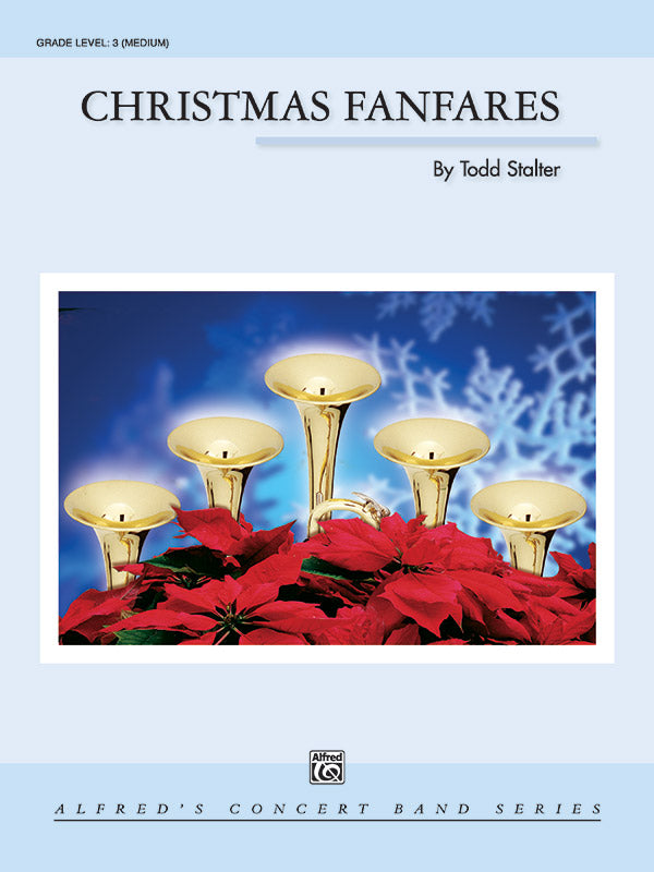 Christmas Fanfares: B-flat Tenor Saxophone Sheet Music Preview