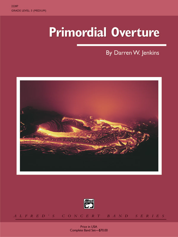 Primordial Overture: 2nd Percussion Sheet Music Preview