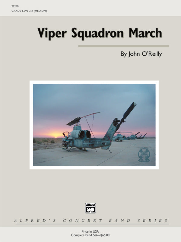 Viper Squadron March: 3rd F Horn Sheet Music Preview