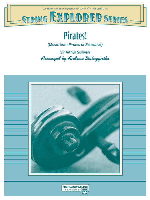Pirates!: 2nd Violin Sheet Music Preview