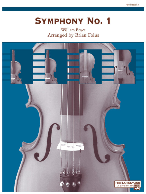 Symphony No. 1: 1st Violin Sheet Music Preview