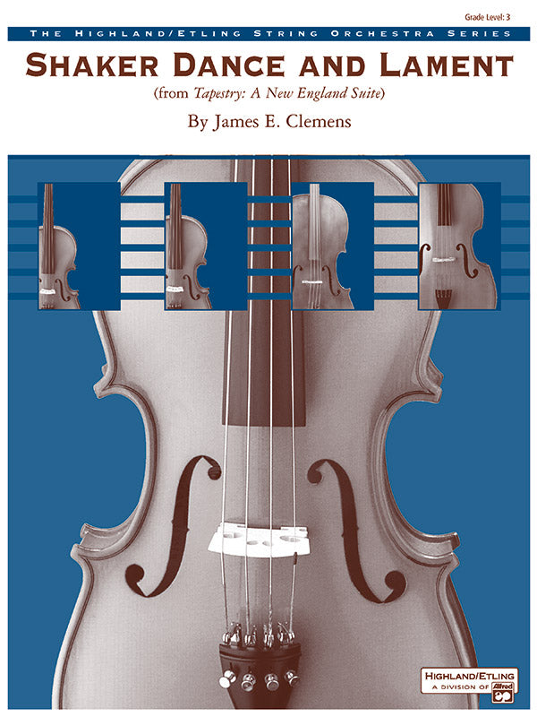 Shaker Dance and Lament Cover Image