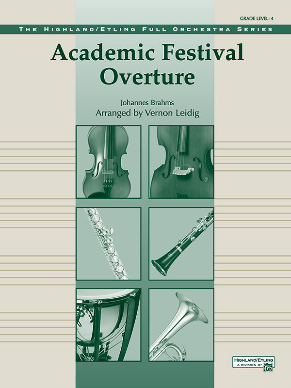 Academic Festival Overture: 3rd B-flat Trumpet Sheet Music Preview