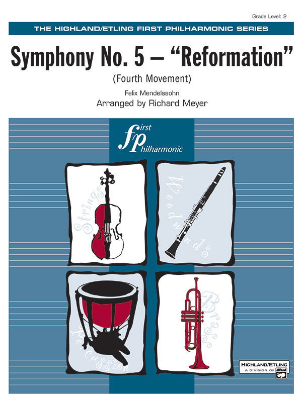 Symphony No. 5 "Reformation" (4th Movement): Oboe Sheet Music Preview