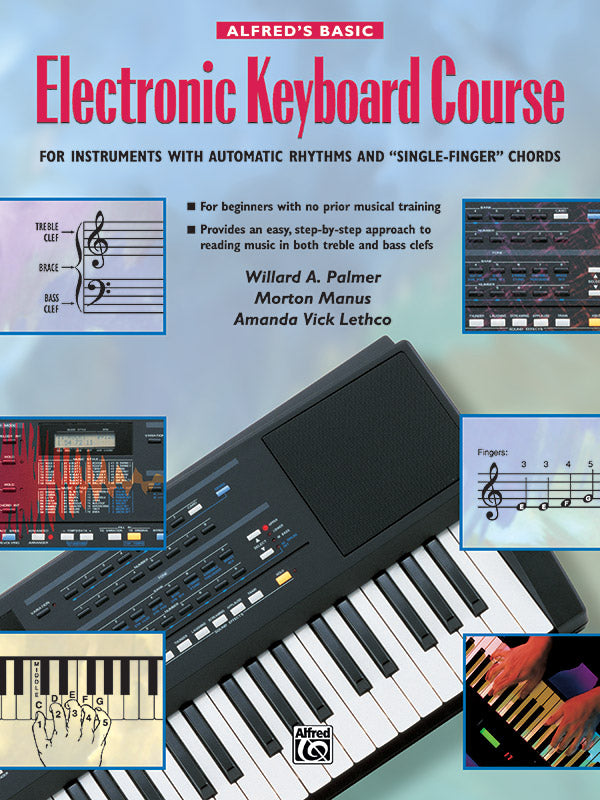 Alfred's Basic Electronic Keyboard Course Cover Image