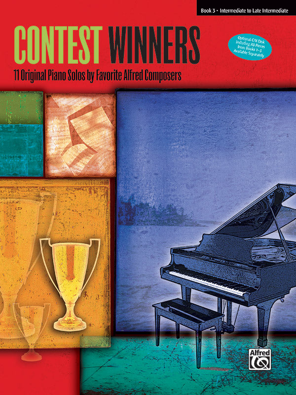 Contest Winners, Book 3: 11 Original Piano Solos by Favorite Alfred Composers Sheet Music Preview