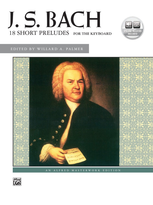 J. S. Bach: 18 Short Preludes Cover Image