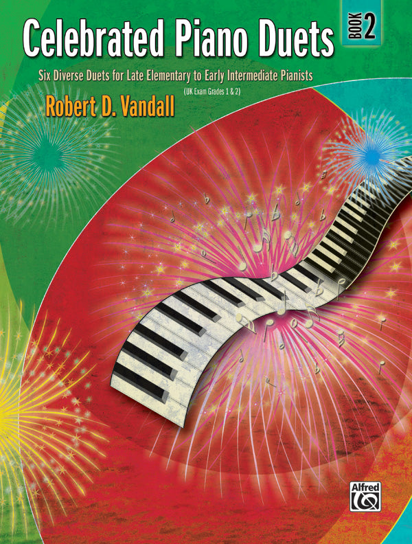 Celebrated Piano Duets, Book 2: Six Diverse Duets for Late Elementary to Early Intermediate Pianists Sheet Music Preview