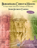 Burgmüller, Czerny & Hanon: 41 Piano Studies Selected for Technique and Musicality, Book 2 Cover Image
