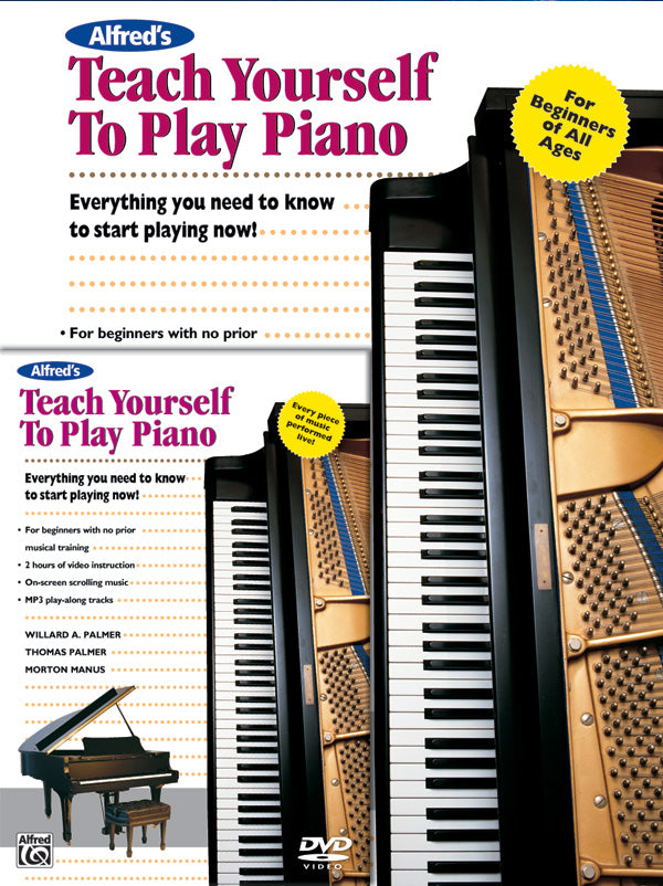 Alfred's Teach Yourself to Play Piano Cover Image