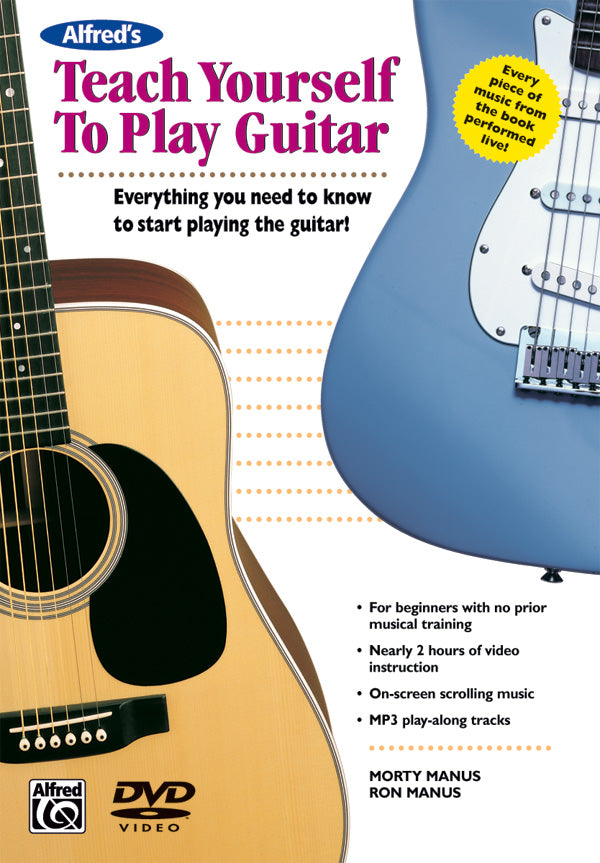 Alfred's Teach Yourself to Play Guitar Cover Image