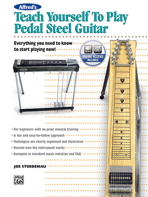 Alfred's Teach Yourself to Play Pedal Steel Guitar Cover Image