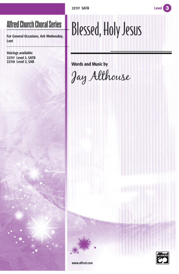 Blessed, Holy Jesus Cover Image