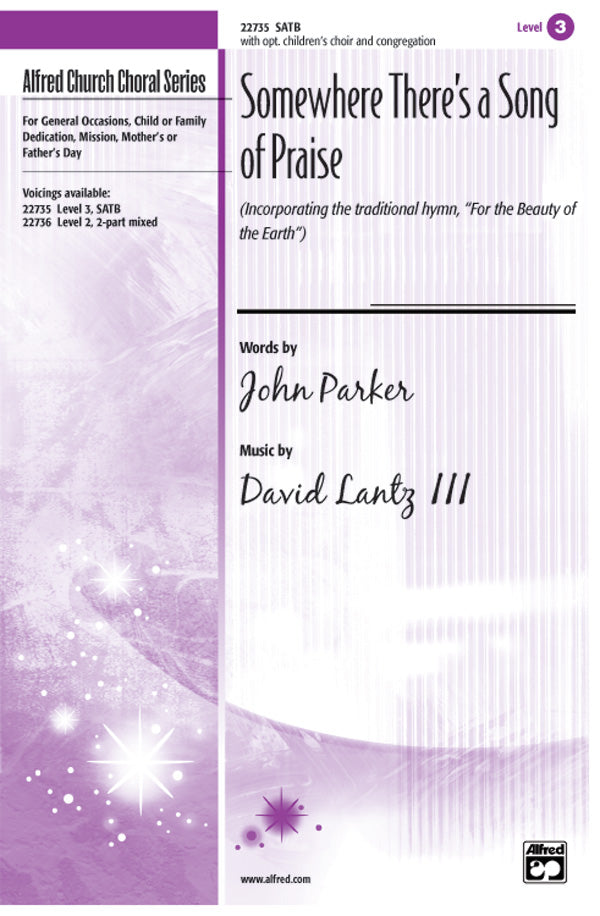 Somewhere There's a Song of Praise Cover Image