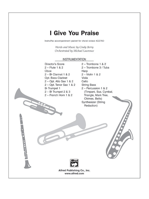 I Give You Praise Cover Image