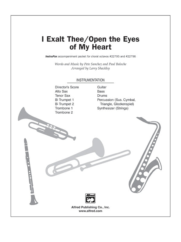 I Exalt Thee / Open the Eyes of My Heart Cover Image