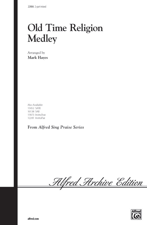 Old Time Religion Medley Cover Image
