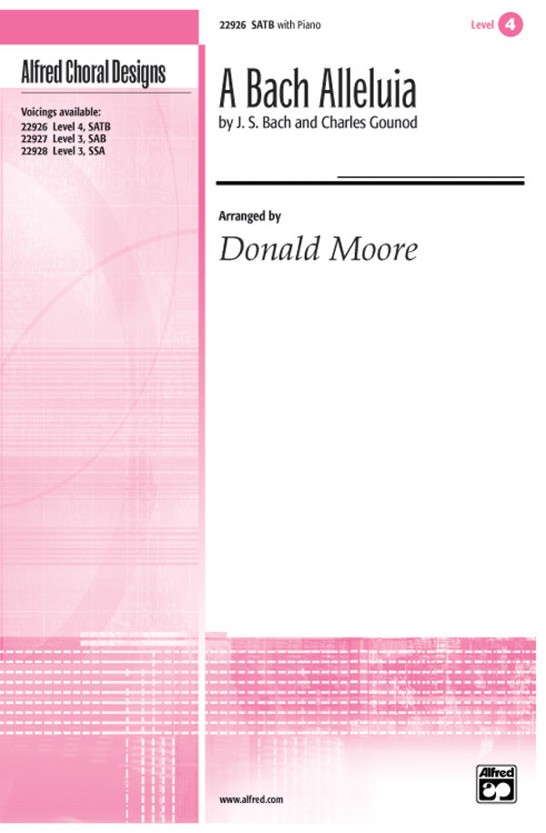 A Bach Alleluia Sheet Music Preview