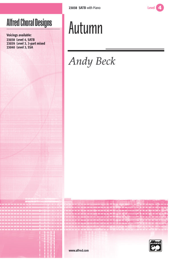 Autumn Sheet Music Preview