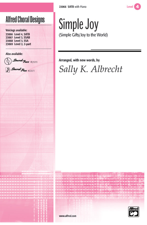 Simple Joy (Simple Gifts / Joy to the World) Sheet Music Preview