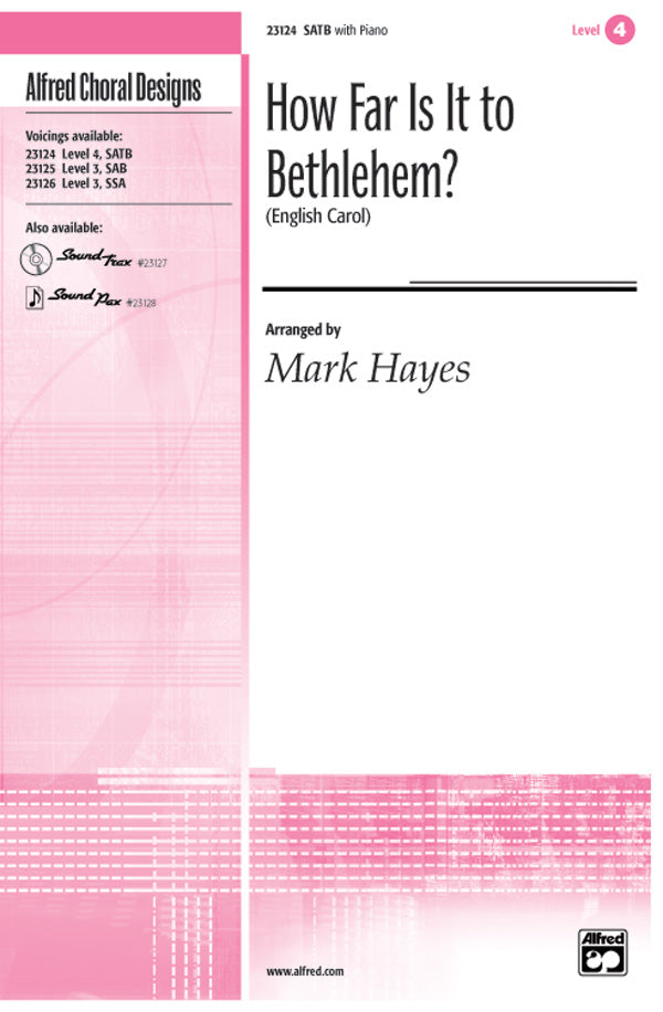 How Far Is It to Bethlehem? Sheet Music Preview