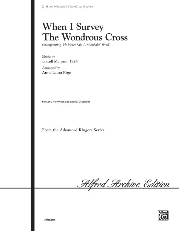 When I Survey the Wondrous Cross Cover Image