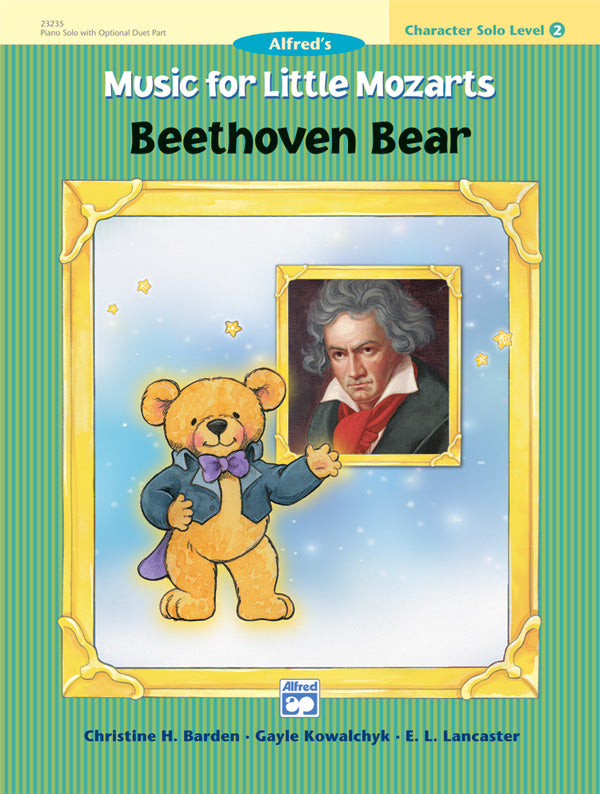 Music for Little Mozarts: Character Solo -- Beethoven Bear, Level 2 Sheet Music Preview