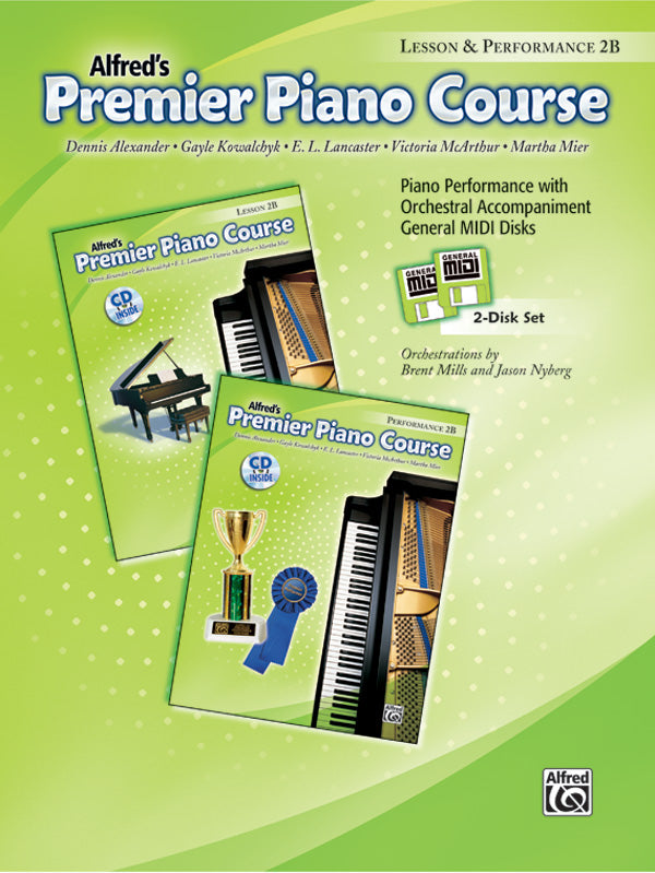 Premier Piano Course, GM Disk 2B for Lesson and Performance Cover Image