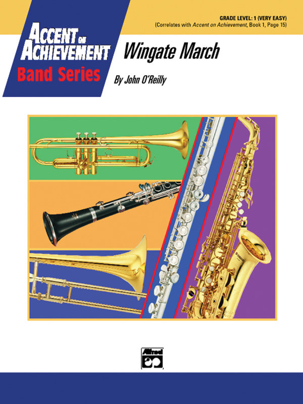 Wingate March: B-flat Tenor Saxophone Sheet Music Preview