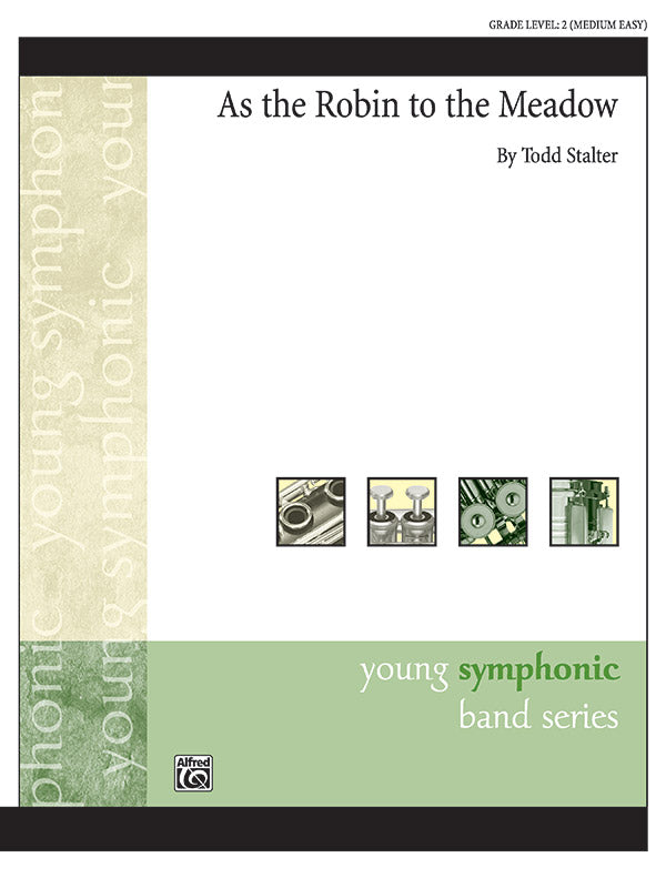 As the Robin to the Meadow: 2nd B-flat Clarinet Sheet Music Preview