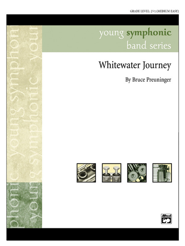 White Water Journey: 2nd Percussion Sheet Music Preview