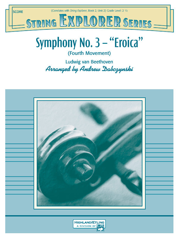 Symphony No. 3 -- "Eroica" Cover Image
