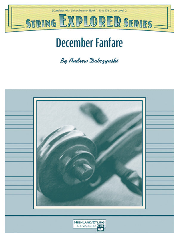 December Fanfare: Viola Sheet Music Preview